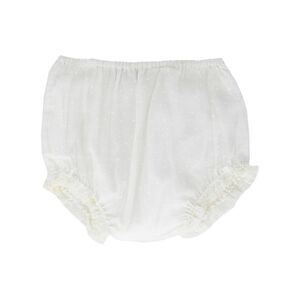 Gucci Ruffle Silk Blend Bloomers White Girls
